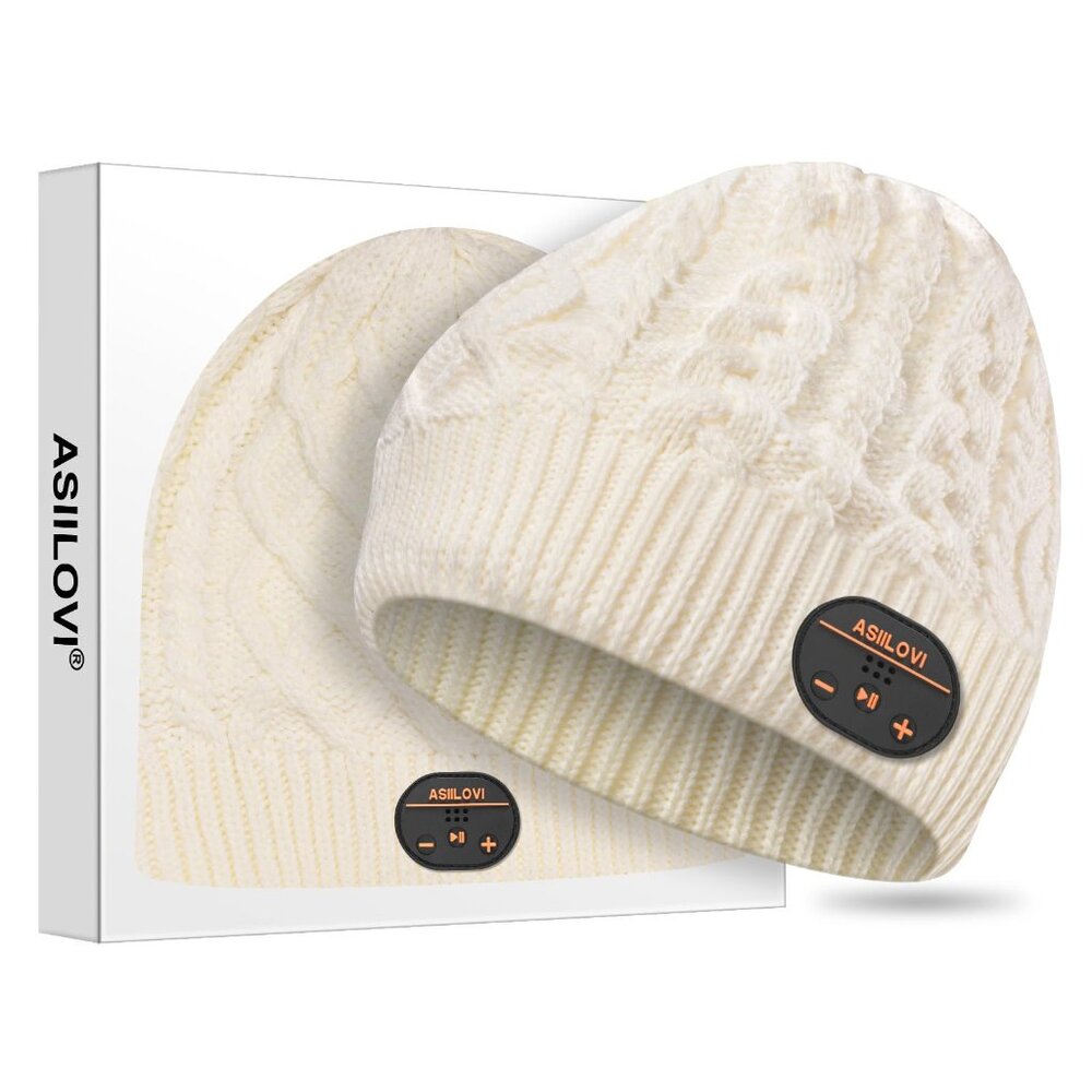 Wireless Bluetooth Beanie With Wool Lining, 20-Ho… - image 1